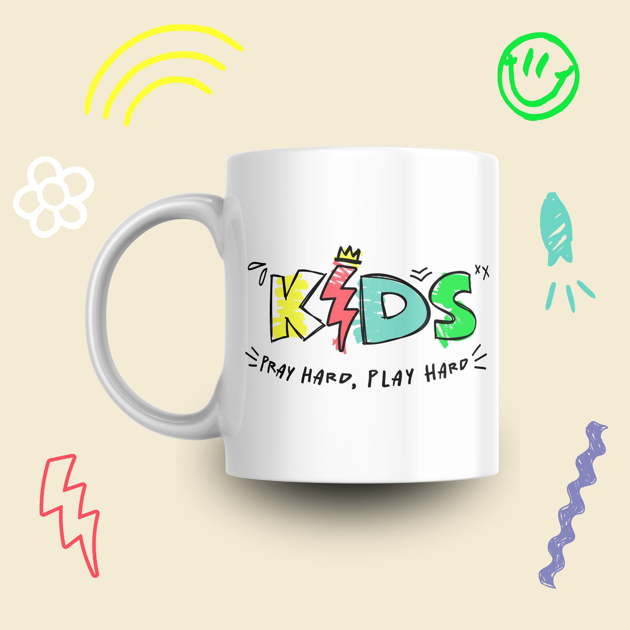 Midtown Kids | White Mug